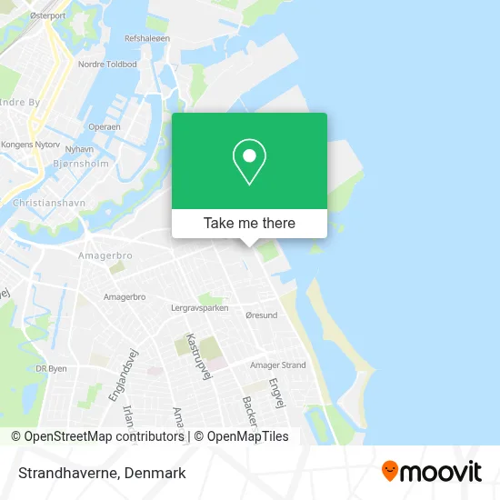 Strandhaverne map