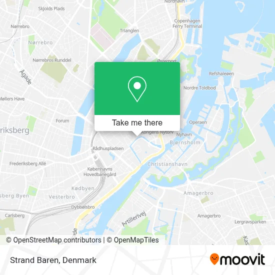Strand Baren map