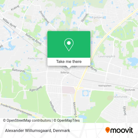 Alexander Willumsgaard map