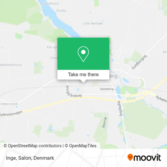 Inge, Salon map