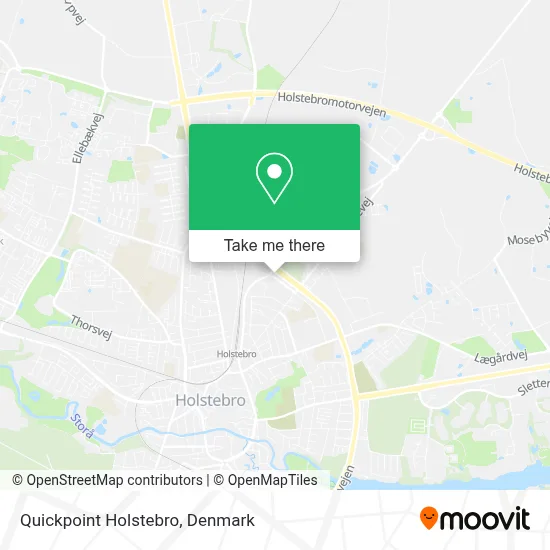 Quickpoint Holstebro map