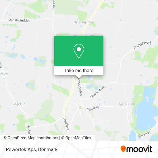 Powertek Aps map