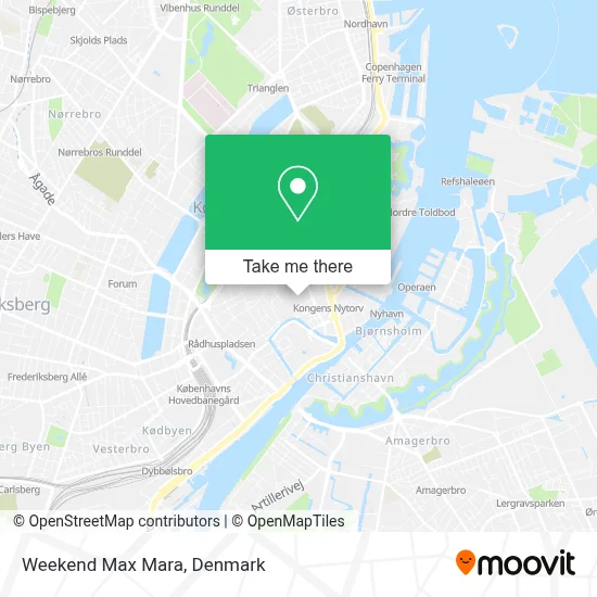 Weekend Max Mara map