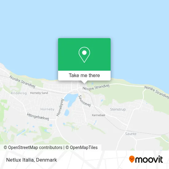 Netlux Italia map