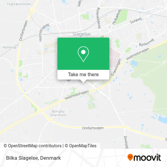 Bilka Slagelse map