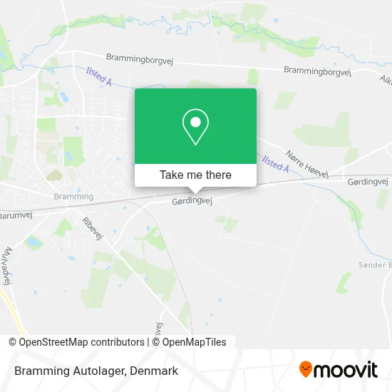 Bramming Autolager map
