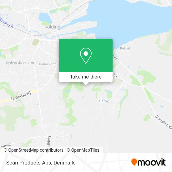Scan Products Aps map