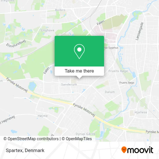 Spartex map