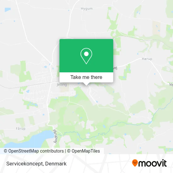 Servicekoncept map
