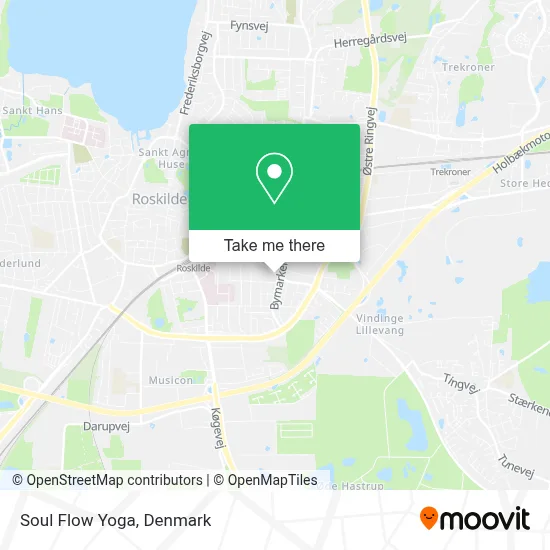 Soul Flow Yoga map