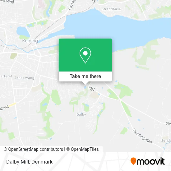 Dalby Mill map