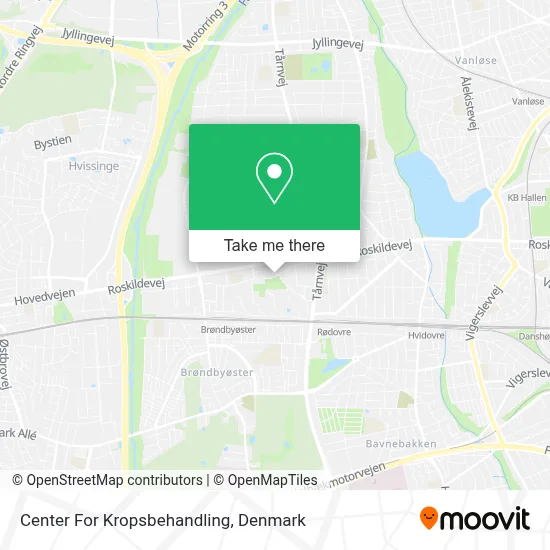 Center For Kropsbehandling map