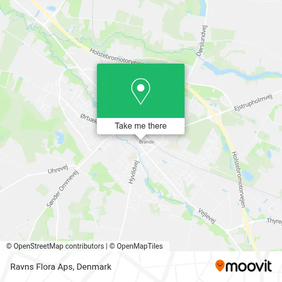 Ravns Flora Aps map