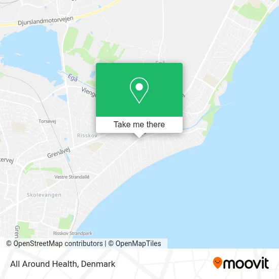 All Around Health map