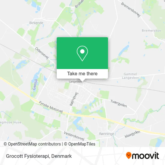 Grocott Fysioterapi map