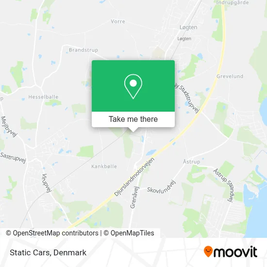 Static Cars map