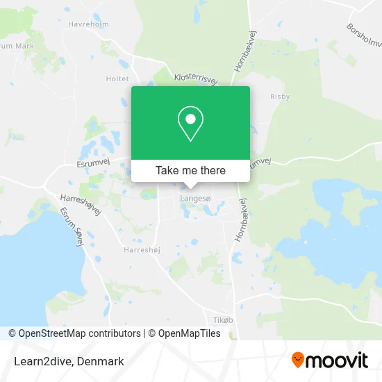 Learn2dive map