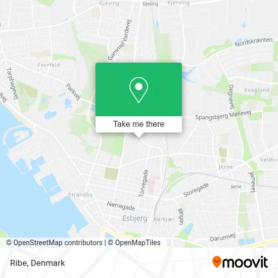 Ribe map