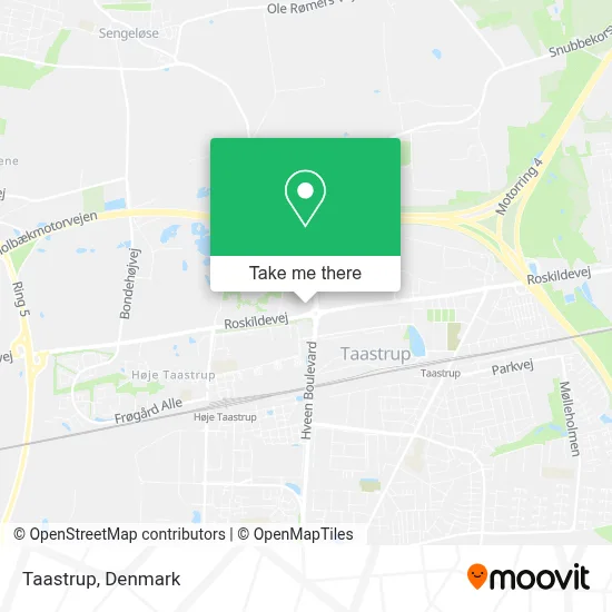 Taastrup map