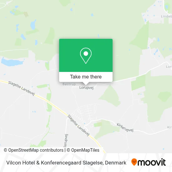 Vilcon Hotel & Konferencegaard Slagelse map