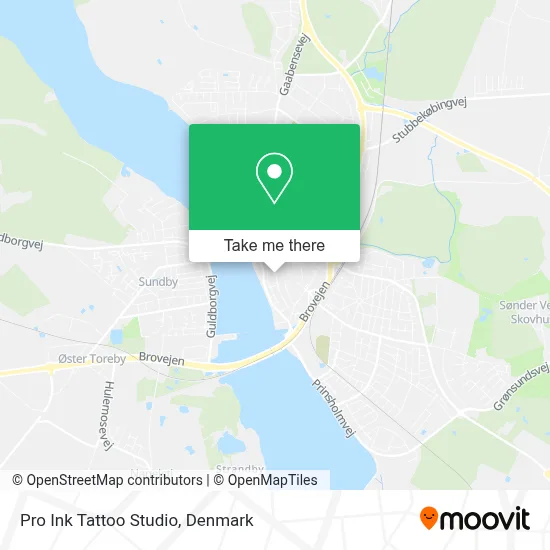 Pro Ink Tattoo Studio map