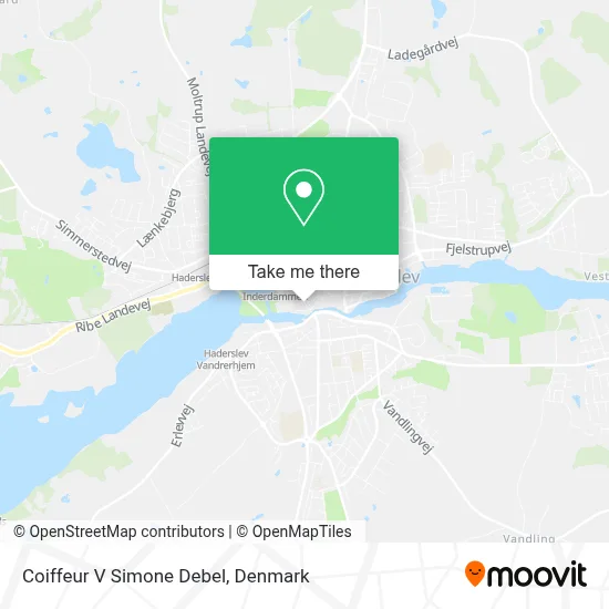 Coiffeur V Simone Debel map