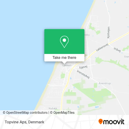 Topvine Aps map