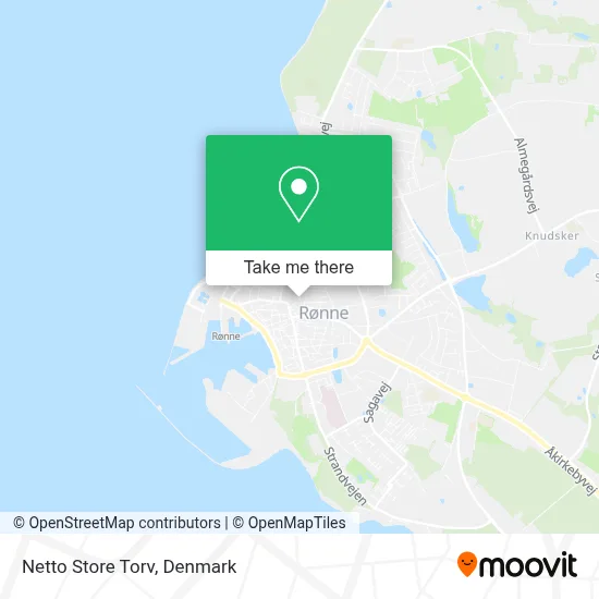 Netto Store Torv map
