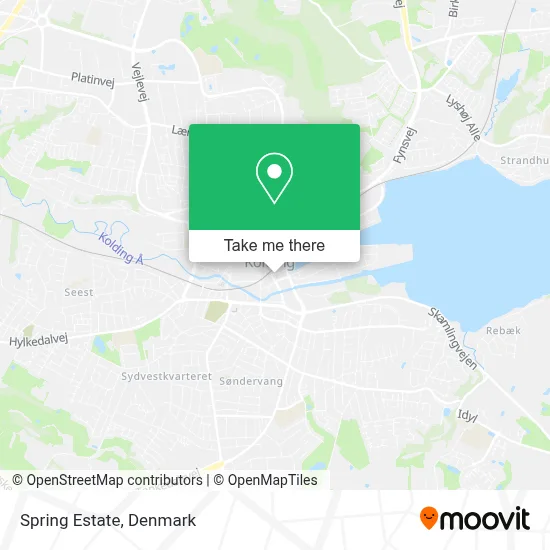 Spring Estate map