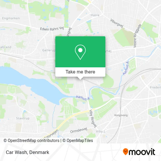 Car Wash map