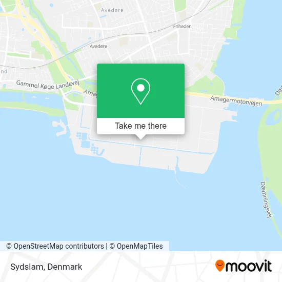 Sydslam map