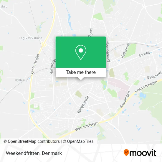 Weekendfritten map