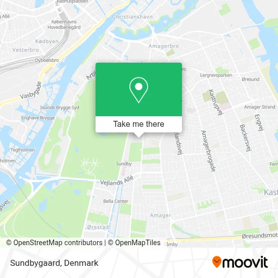 Sundbygaard map