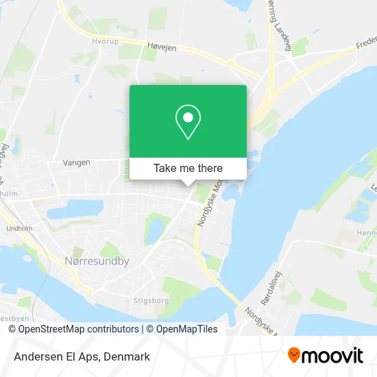 Andersen El Aps map