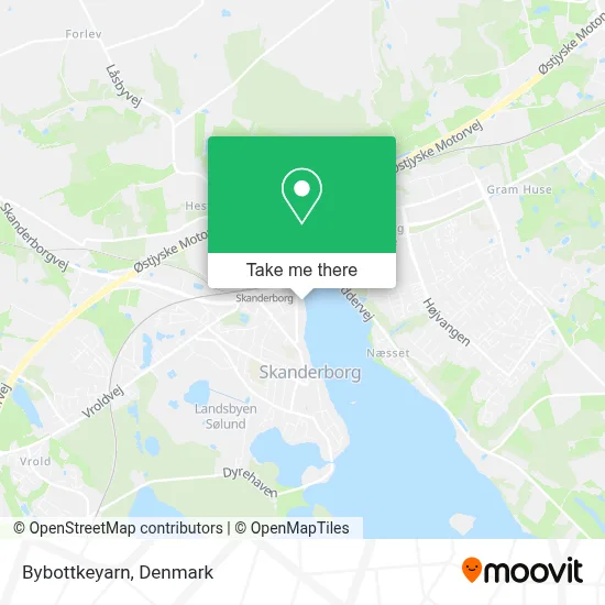 Bybottkeyarn map