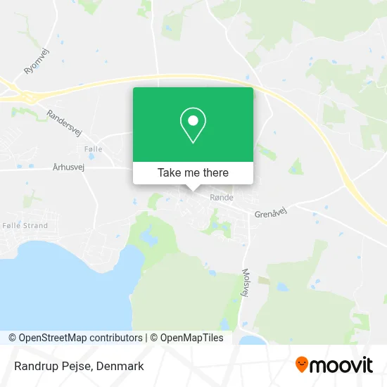 Randrup Pejse map