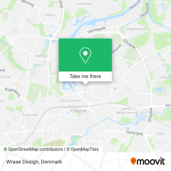 Wraae Design map