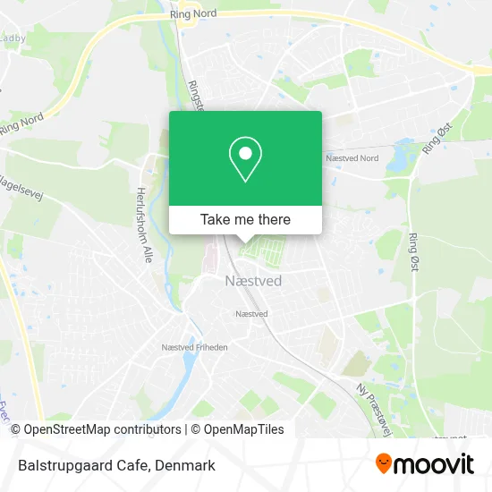 Balstrupgaard Cafe map