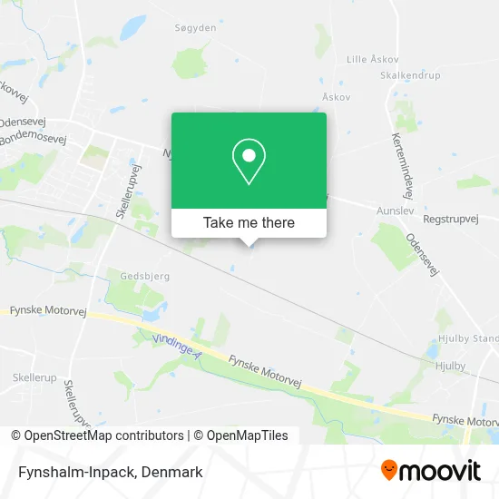 Fynshalm-Inpack map