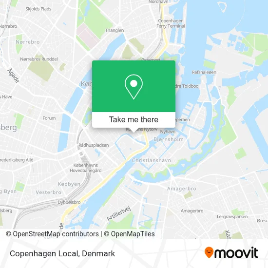 Copenhagen Local map
