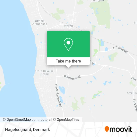 Hagelsegaard map