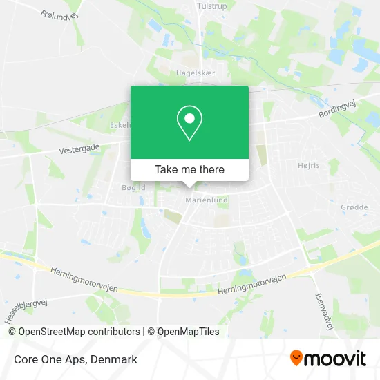 Core One Aps map