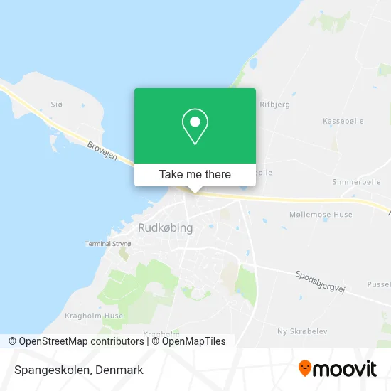 Spangeskolen map