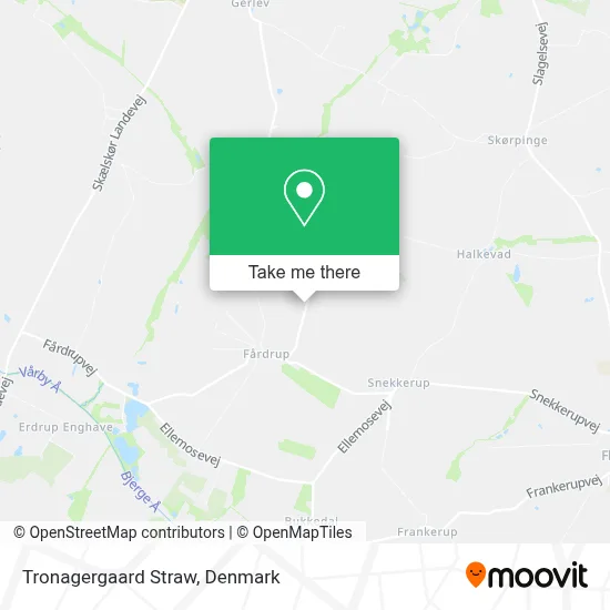 Tronagergaard Straw map