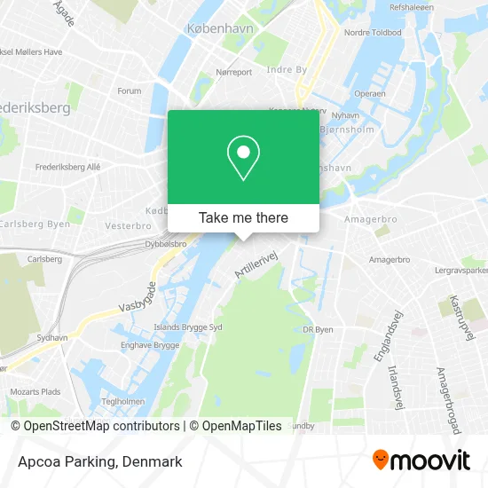 Apcoa Parking map