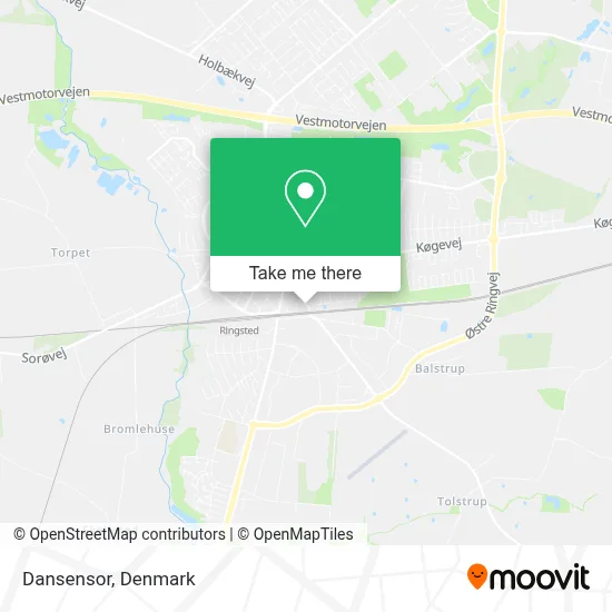 Dansensor map