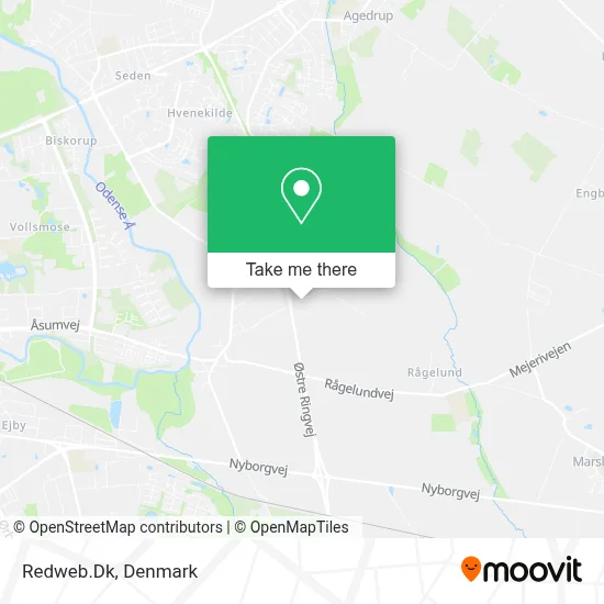 Redweb.Dk map