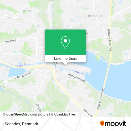 Scandex map