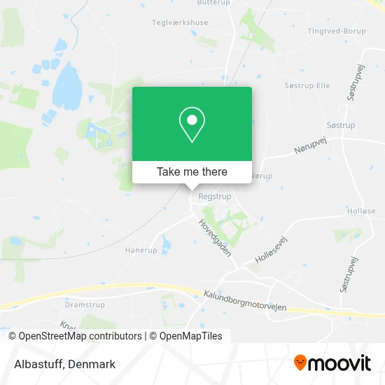 Albastuff map