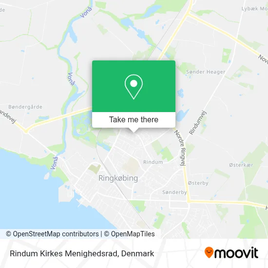 Rindum Kirkes Menighedsrad map